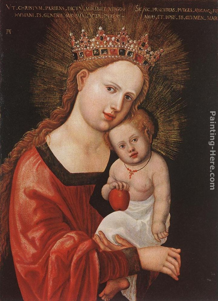 Denys van Alsloot Mary With The Child